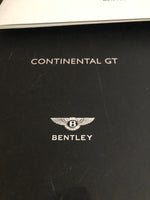 Bentley Continental GT launch brochure